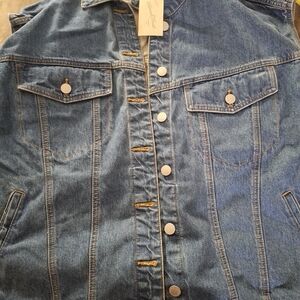 Universal Thread Dark Blue Denim Jacket